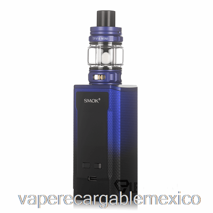 Vape Recargable Smok R-kiss 2 200w Kit De Inicio Negro Azul